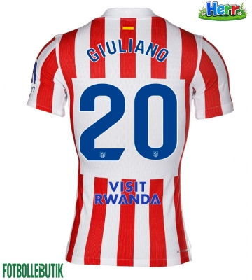 Atletico Madrid Giuliano Simeone #20 Hemmatröja 2025-26 Kortärmad